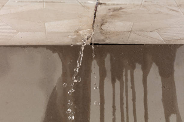 Professional Flood Damage Cleanup technician working in Troutman, NC